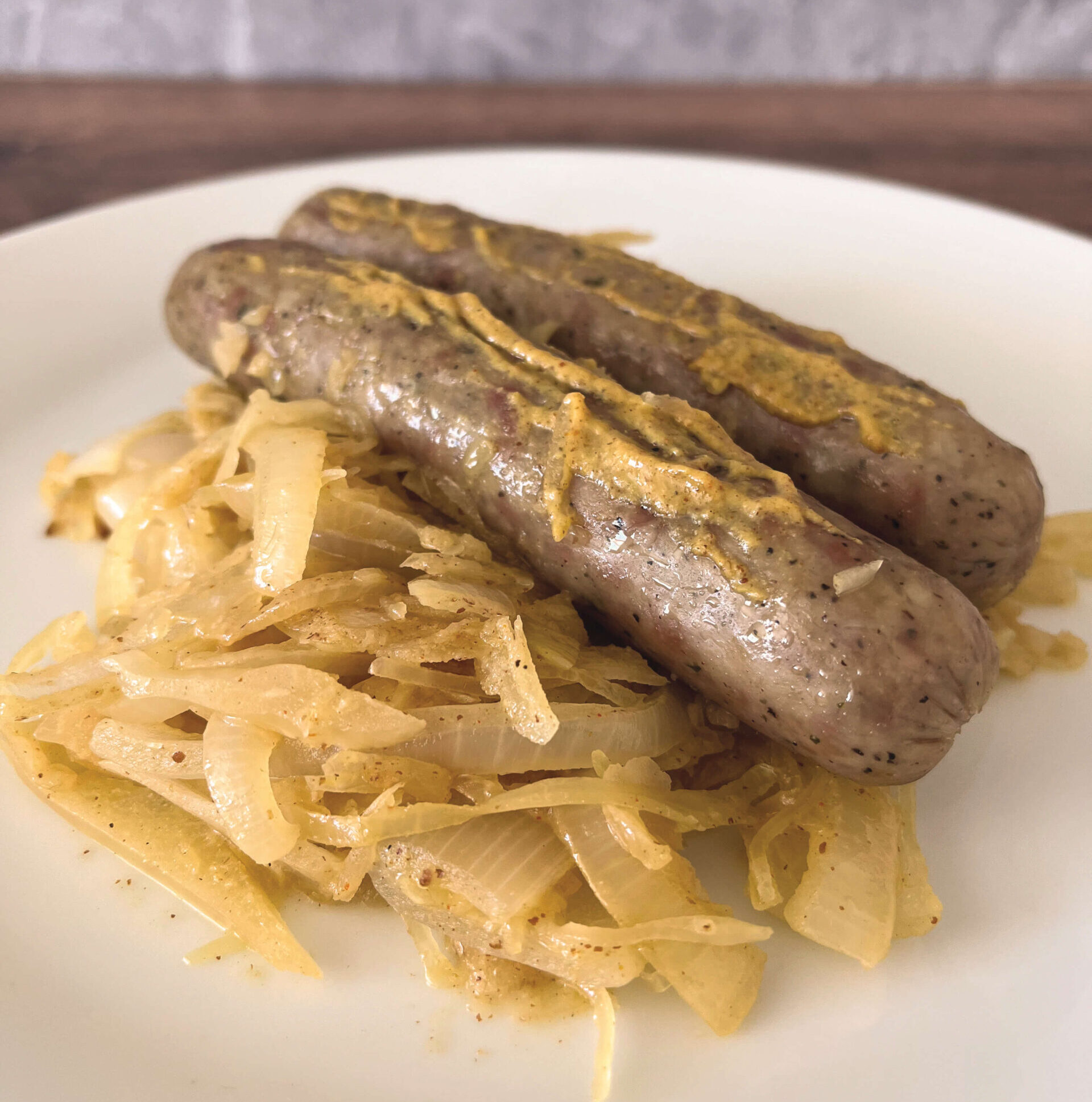 German Sausage Skillet Polidori Sausage