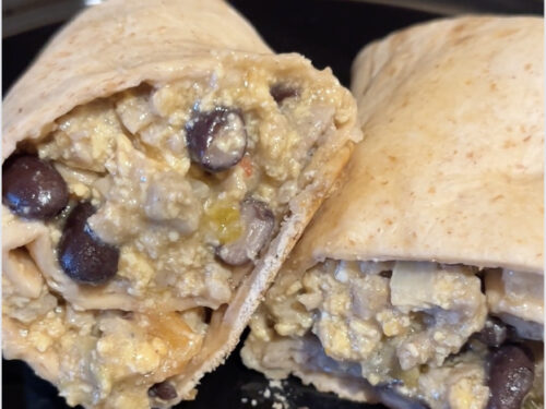 Southwest Breakfast Burrito - FeelGoodFoodie