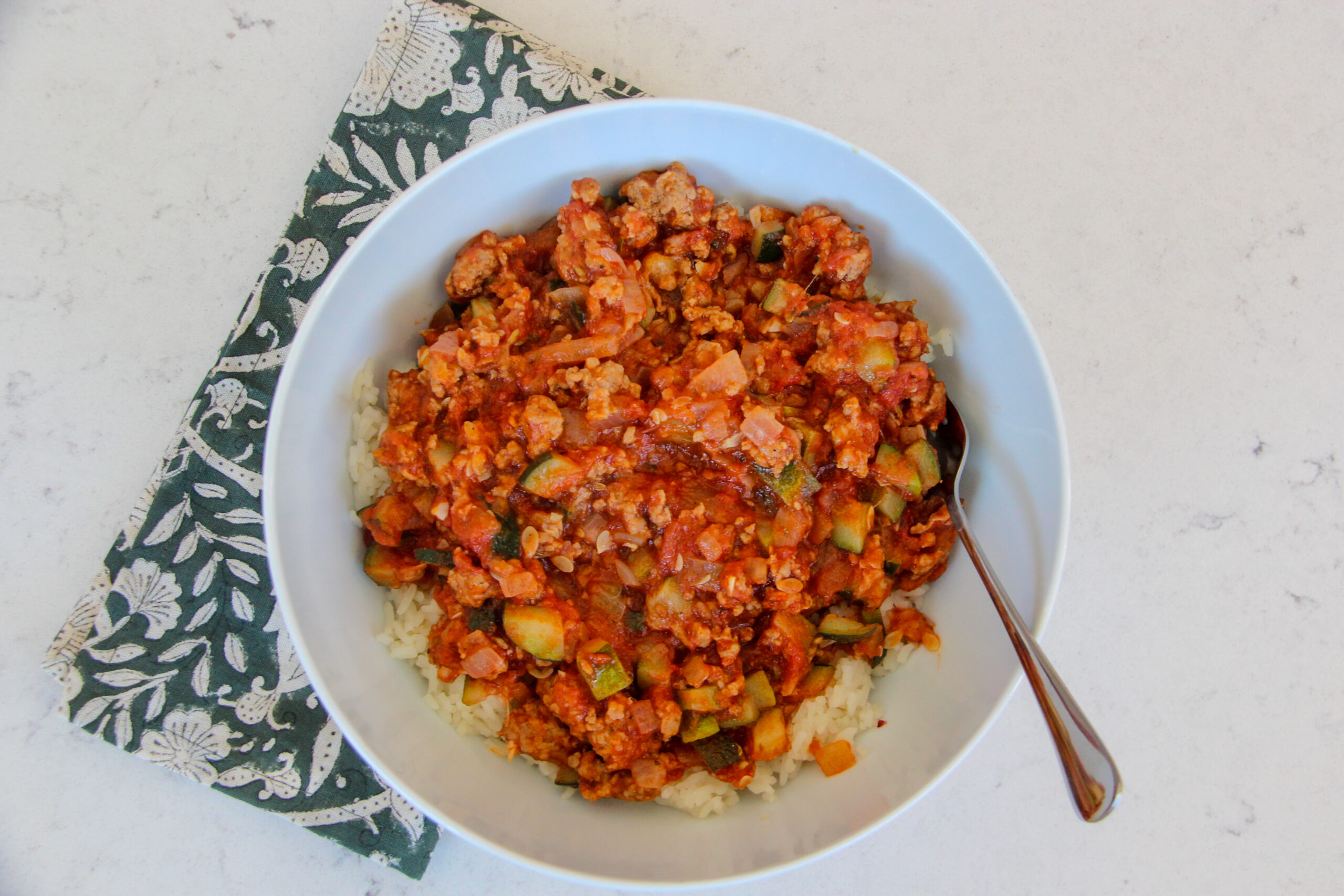 Sausage and Zucchini Skillet - Polidori Sausage