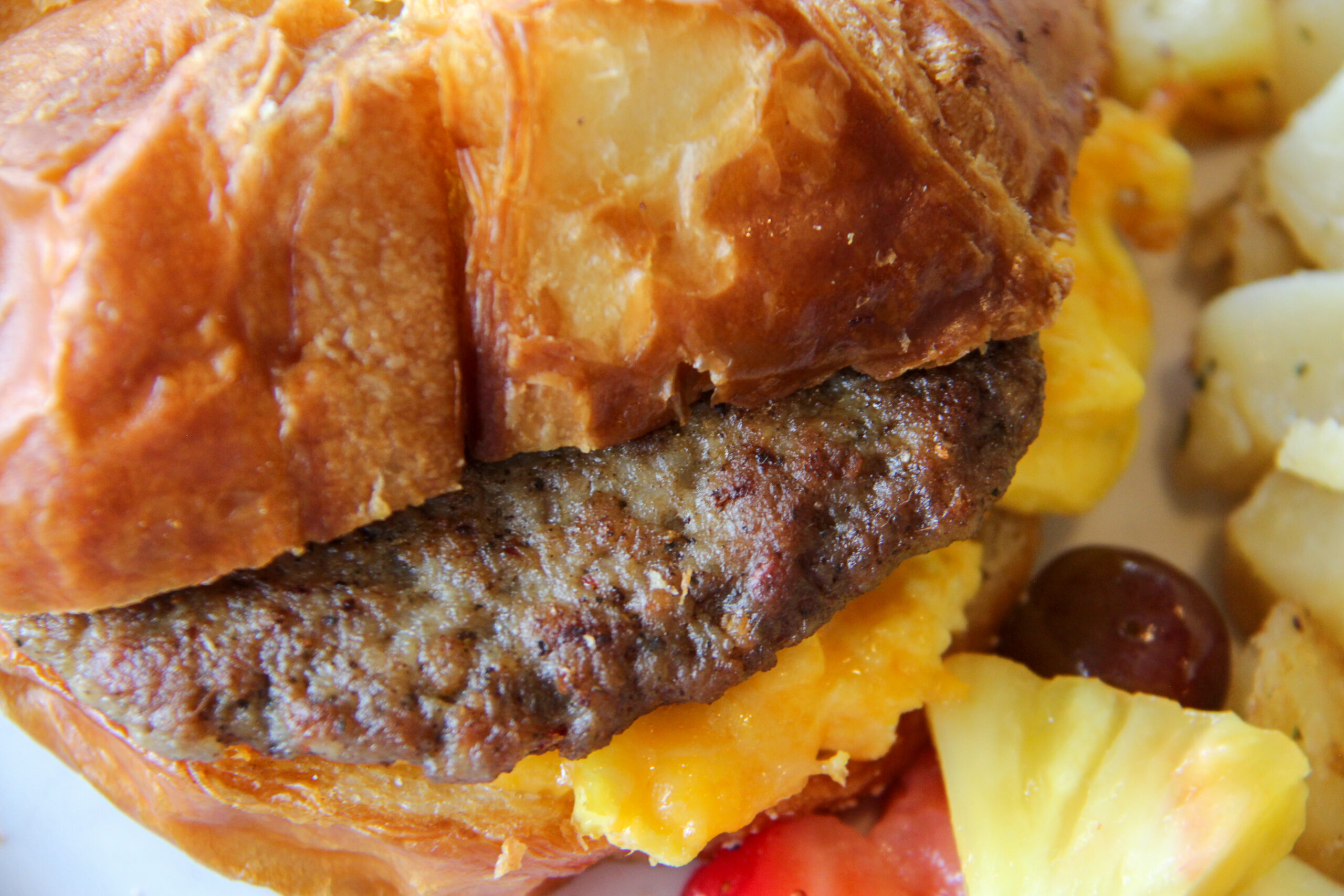 Sausage Egg Sandwich - Polidori Sausage