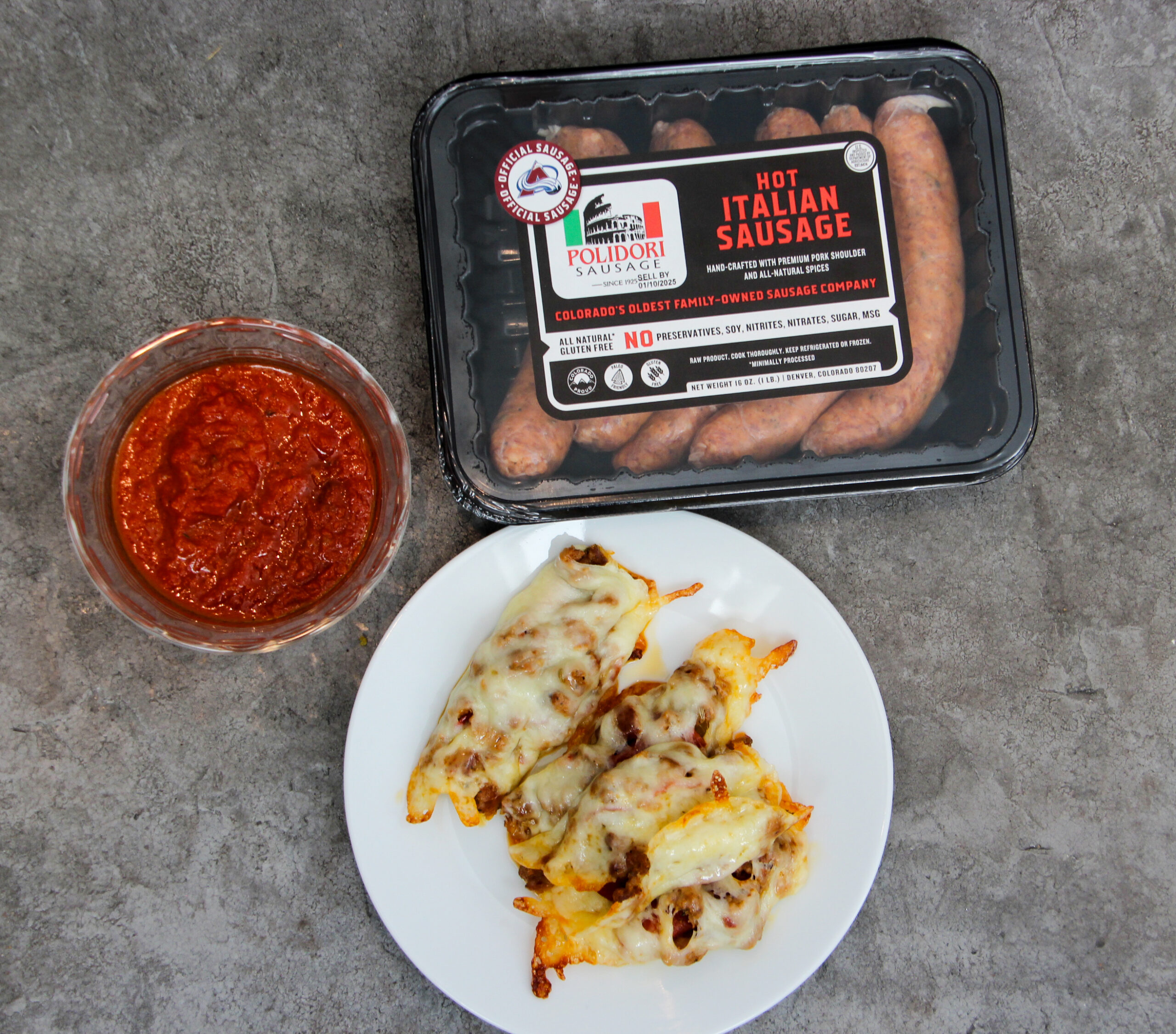 Quick and Easy Pizza Rolls - Polidori Sausage