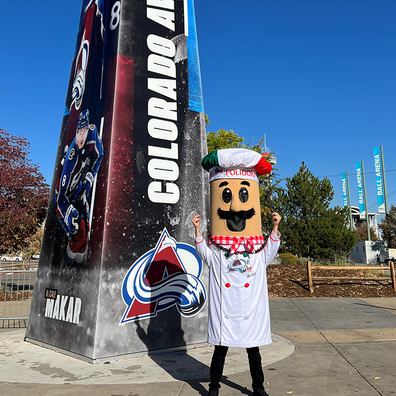 Denver sausage maker notches deal with Colorado Avalanche Polidori