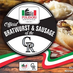 Official bratwurst & sausage if the Colorado Rockies