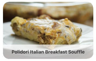 Polidori Italian breakfast souffle recipe